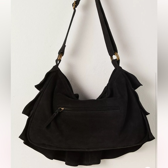 Rae Ruffle Shoulder Bag - Picture 2 of 3
